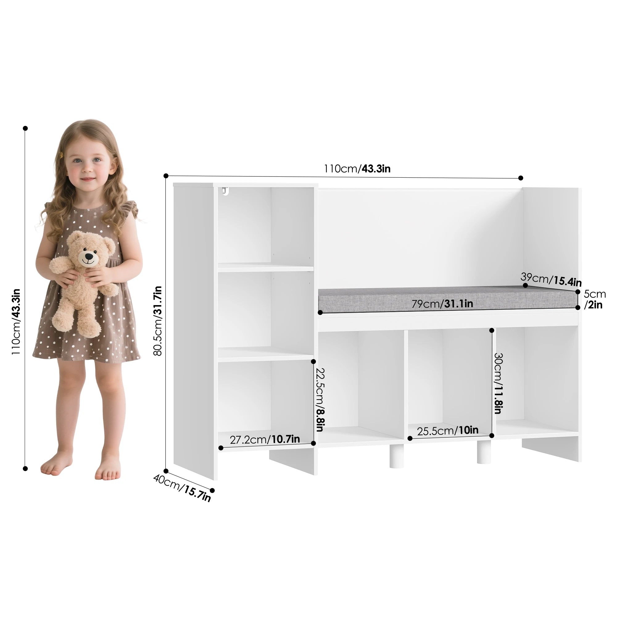 Rangement de jouets pour enfants